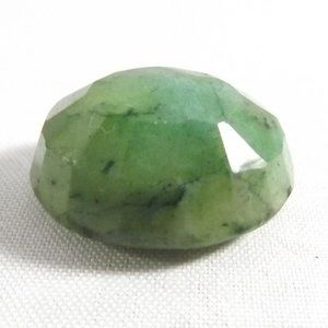 Natural Green Faceted Emerald Gemstone 80.05 ct. and 16 Grams